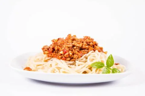 Spaghetti bolognese Stock Photos