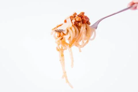 Spaghetti bolognese Fotos de archivo