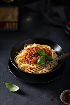 Spaghetti bolognese Stock Photos