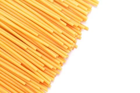 Spaghetti bucatini pasta Stock Photos