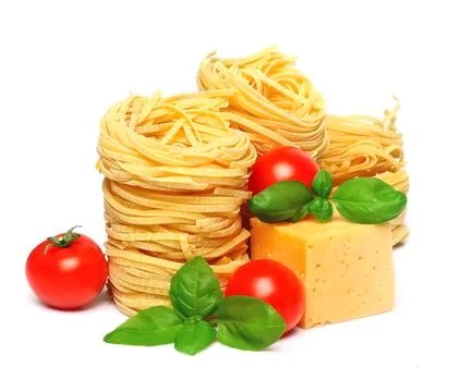 Spaghetti with cheese Stock Photos