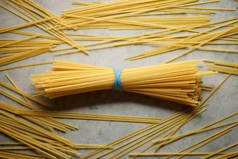 Spaghetti close up Stock Photos