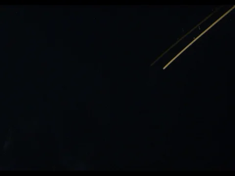 Spaghetti diving into the water in diagonal, black background, slow motion, m/s Stock Footage 74188324