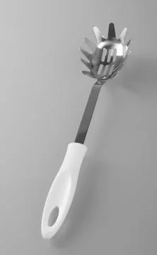 Spaghetti draining utensil Stock Photos