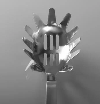 Spaghetti draining utensil Stock Photos