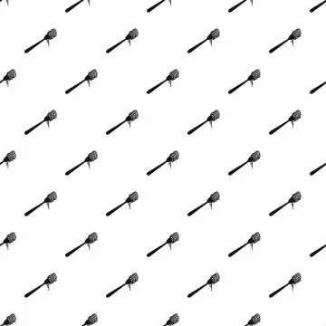 Spaghetti on a fork pattern, simple style Illustrazione stock