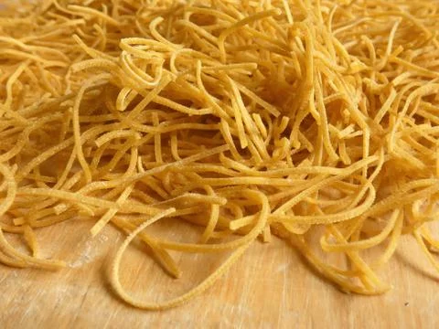 Spaghetti Fresh Made Stock Photos