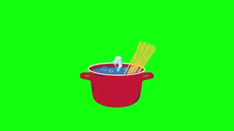 Spaghetti on green screen background Vídeos de archivo 335427425