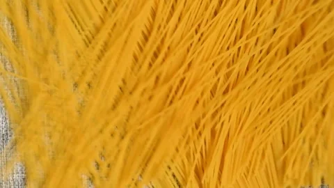 The spaghetti has fallen Stock Footage 137350108