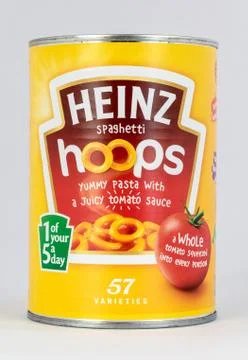 Spaghetti Hoops Stock Photos