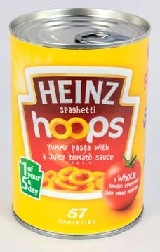Spaghetti Hoops Stock Photos