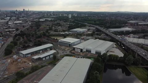Spaghetti Junction Birmingham Stock Footage 163071522