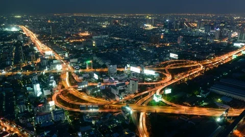 Spaghetti junction Stock Footage 111894891