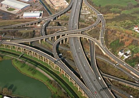 Spaghetti Junction Stock Photos