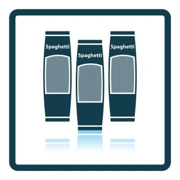Spaghetti package icon Stock Illustration