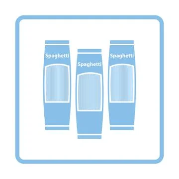 Spaghetti package icon Stock Illustration