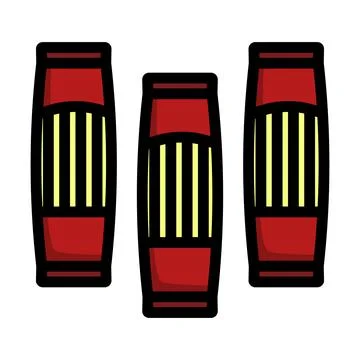 Spaghetti Package Icon Stock Illustration