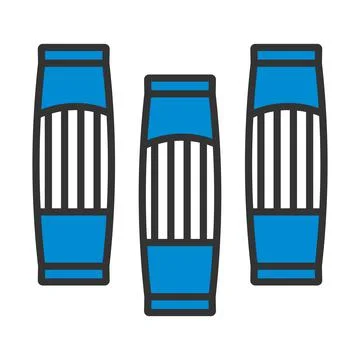 Spaghetti Package Icon Stock Illustration