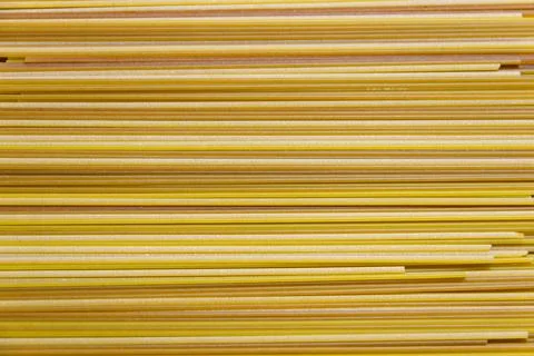 Spaghetti pasta of different types in close-up. The texture of spaghetti pasta Stock Photos