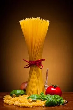 Spaghetti pasta Stock Photos