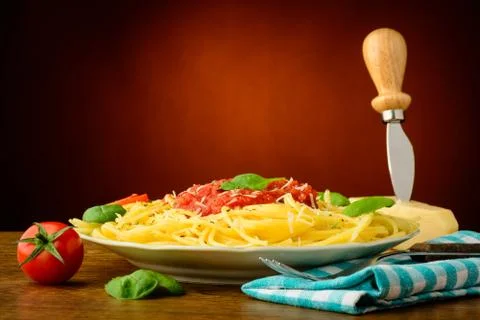 Spaghetti pasta Stock Photos