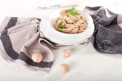 Spaghetti pasta Foto stock