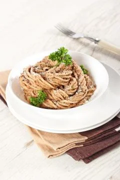 Spaghetti pasta Stock Photos
