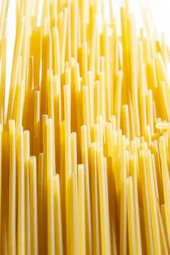 Spaghetti pattern food close up top view Stock Photos
