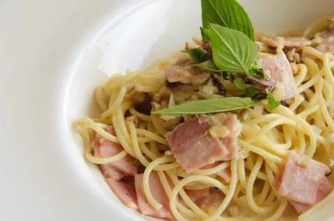 Spaghetti. Stock Photos