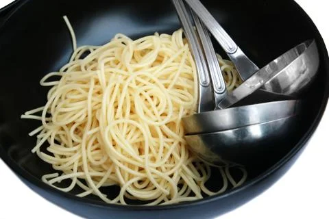 Spaghetti Foto stock