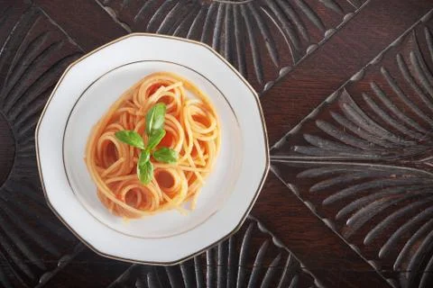 Spaghetti Foto stock