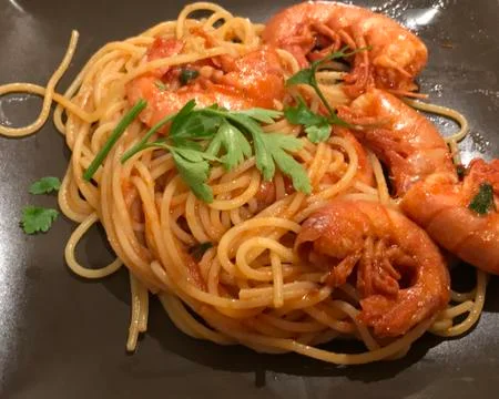 Spaghetti Foto stock