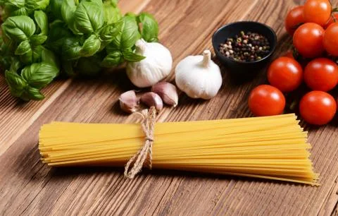 Spaghetti Foto stock