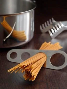 Spaghetti portion Stock Photos