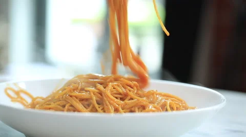 Spaghetti, preparation Stock Footage 51641628