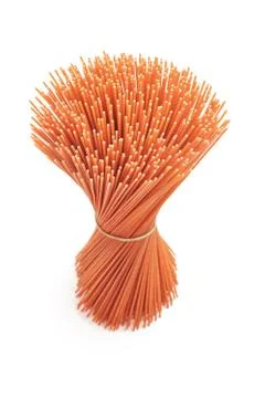 Spaghetti raw pasta Stock Photos