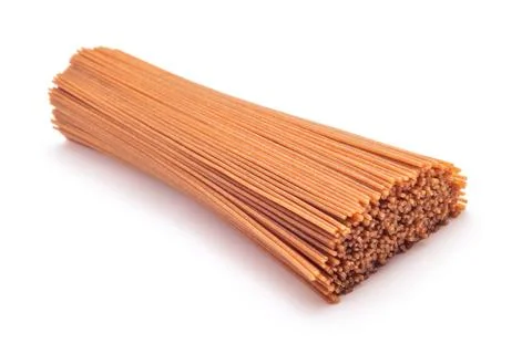 Spaghetti raw pasta Stock Photos