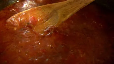 Spaghetti Sauce Stock Footage 8950035