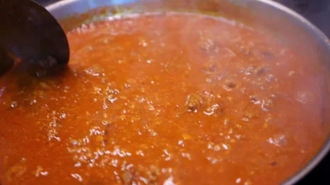 Spaghetti sauce Stock Footage 307729025