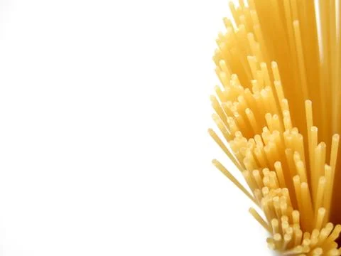 Spaghetti on the side Stock Photos