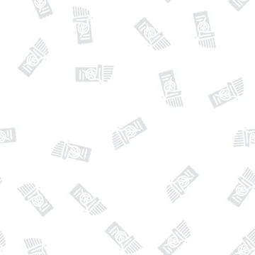 Spaghetti spinach glyph vector seamless pattern イラスト素材