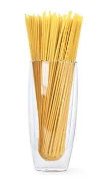Spaghetti in vase Stock Photos