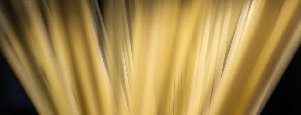 Spaghetti wall, abstract composition with raw spaghetti, like bamboo forest Stock Photos