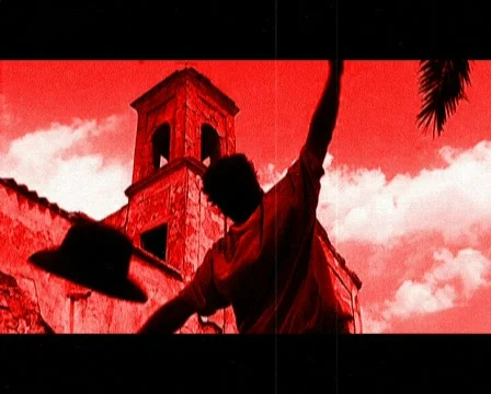 Spaghetti-Western shootout Stock Footage 506226