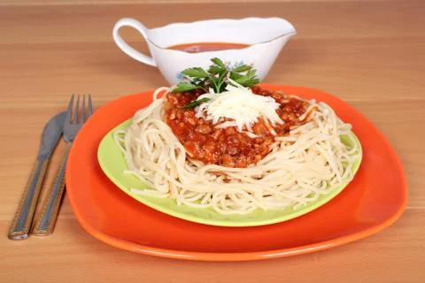 Spaghetti.JPG Foto stock