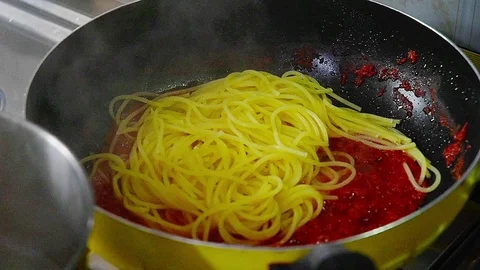 Spaghettiprores Stock Footage 80208227