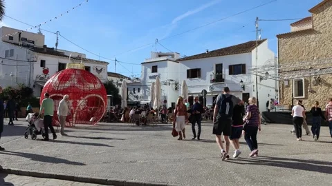 Spain, Altea - January 2 2024 "Warm and sunny winter in south spanish coast" Stock Footage 261453948
