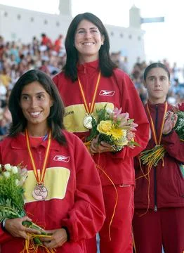 Spain Atletismo Iberoamerican - Aug 2004 Stock Photos