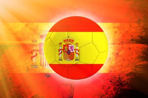 Spain ball Stock Illustration