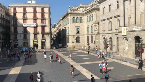 SPAIN BARCELONA Video stock 135030640